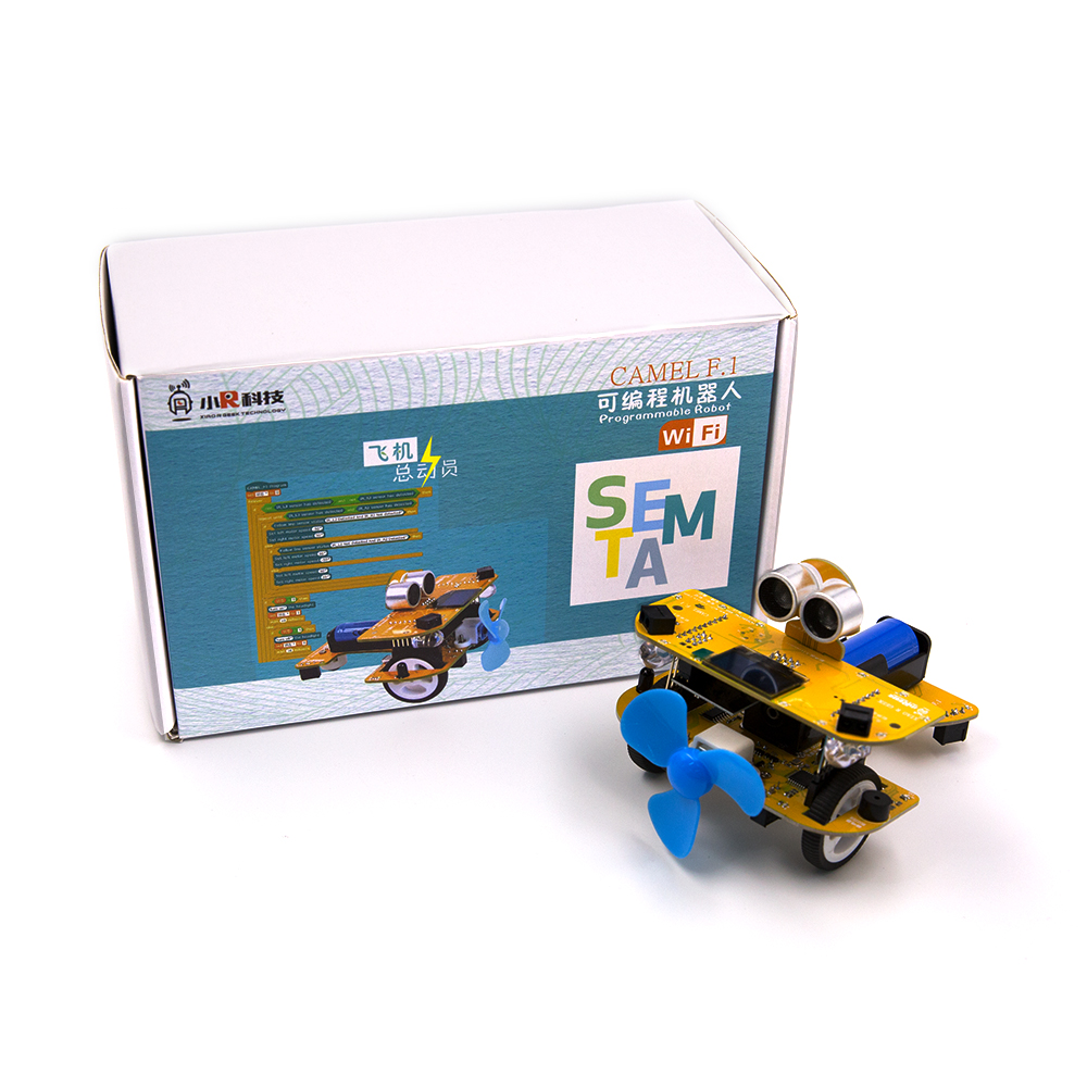 Робот Arduino STEAM Education CAMEL F.1 Mixly WiFi для детей и студентов, без аккумулятора 18650 в комплекте